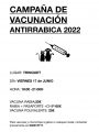 Campaña de Vacunación Anitrrabica 2022